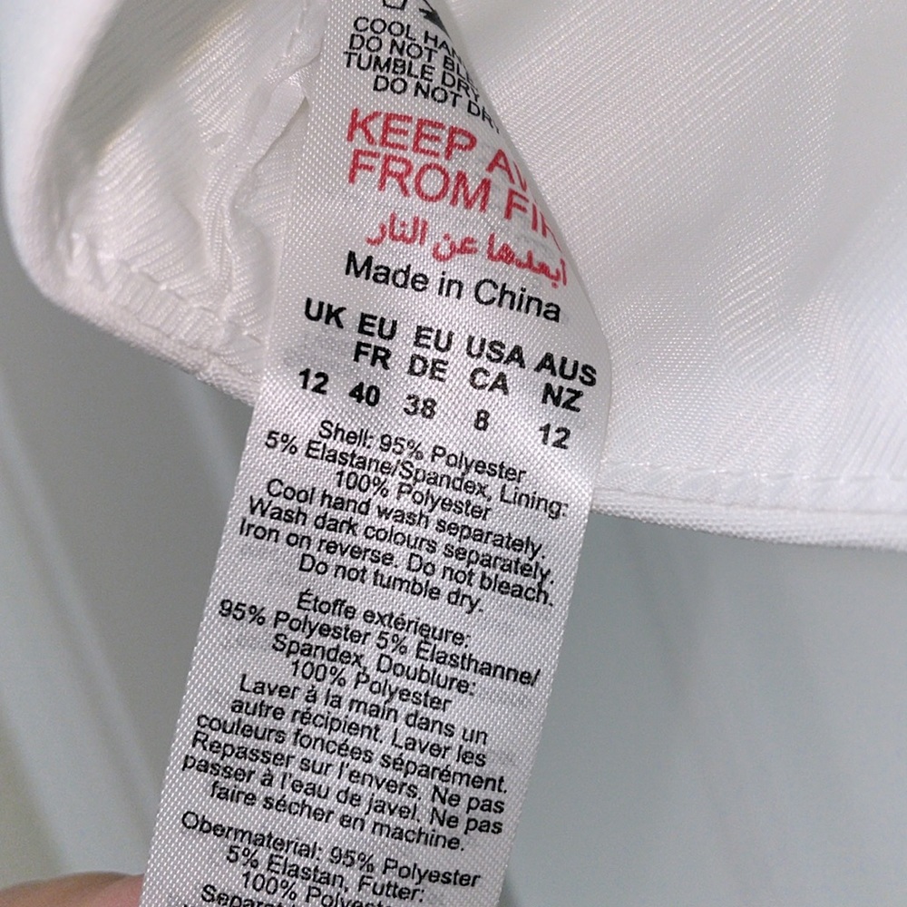 NWT Nasty Gal Premium Pearl Trim Tailored Bralette - Picture 7 of 8